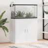 vidaXL Supporto per Acquario Bianco 81x36x73 cm in Legno ingegnerizzato