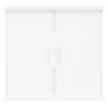 vidaXL Supporto per Acquario Bianco 81x36x73 cm in Legno ingegnerizzato