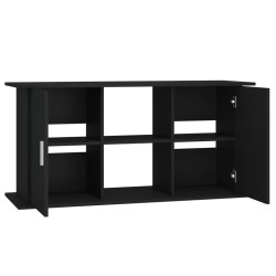 vidaXL Supporto per Acquario 121x41x58 cm in Legno ingegnerizzato Nero