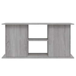 vidaXL Supporto Acquario 121x41x58 cm Legno ingegnerizzato Grigio Sonoma