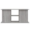 vidaXL Supporto Acquario 121x41x58 cm Legno ingegnerizzato Grigio Sonoma