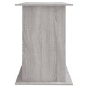 vidaXL Supporto Acquario 121x41x58 cm Legno ingegnerizzato Grigio Sonoma