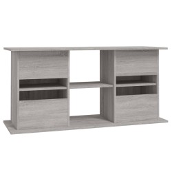 vidaXL Supporto Acquario 121x41x58 cm Legno ingegnerizzato Grigio Sonoma