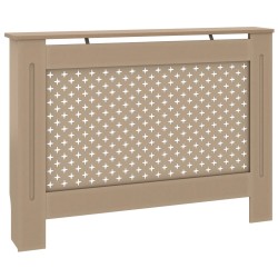 vidaXL Copertura per Radiatore 112x19x81 cm in MDF