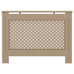 vidaXL Copertura per Radiatore 112x19x81 cm in MDF