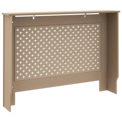 vidaXL Copertura per Radiatore 112x19x81 cm in MDF