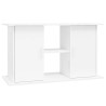 vidaXL Supporto Acquario 101x41x58 cm Legno ingegnerizzato Bianco Lucido