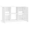 vidaXL Supporto Acquario 101x41x58 cm Legno ingegnerizzato Bianco Lucido