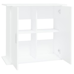 vidaXL Supporto per Acquario Bianco 81x36x73 cm in Legno ingegnerizzato