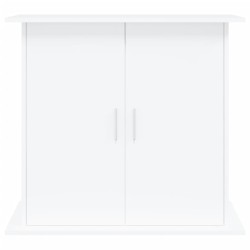 vidaXL Supporto per Acquario Bianco 81x36x73 cm in Legno ingegnerizzato