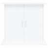 vidaXL Supporto per Acquario Bianco 81x36x73 cm in Legno ingegnerizzato