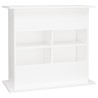 vidaXL Supporto per Acquario Bianco 81x36x73 cm in Legno ingegnerizzato