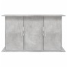 vidaXL Supporto Acquario 101x41x58 cm Legno ingegnerizzato Grigio Cemento