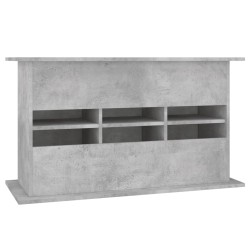 vidaXL Supporto Acquario 101x41x58 cm Legno ingegnerizzato Grigio Cemento