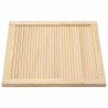 vidaXL Ante a Lamelle 4 pz in Legno Massello di Pino 39,5x39,4 cm