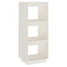 vidaXL Libreria/Divisorio Bianco 40x35x103cm in Legno Massello di Pino