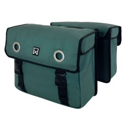 Willex Borse da Bicicletta 40 L Tela Verde 