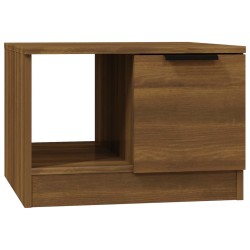 vidaXL Tavolino da Salotto Rovere Marrone 50x50x36cm Legno ingegnerizzato