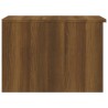 vidaXL Tavolino da Salotto Rovere Marrone 50x50x36cm Legno ingegnerizzato