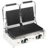 vidaXL Doppia Griglia per Panini Scanalata 3600 W 57x30,5x20 cm