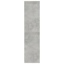 vidaXL Armadio Grigio Cemento 100x50x200 cm in Legno ingegnerizzato