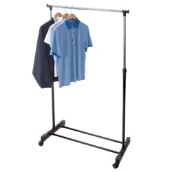 Storage solutions Appendiabiti con Ruote Regolabile 80x42x(90-165) cm