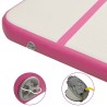 vidaXL Tappetino Ginnastica Gonfiabile con Pompa 800x100x20cm PVC Rosa