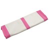 vidaXL Tappetino Ginnastica Gonfiabile con Pompa 800x100x20cm PVC Rosa