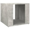 vidaXL Comodino Grigio Cemento 41x40x36 cm in Legno Ingegnerizzato