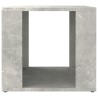 vidaXL Comodino Grigio Cemento 41x40x36 cm in Legno Ingegnerizzato