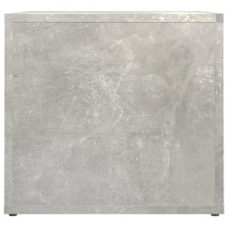 vidaXL Comodino Grigio Cemento 41x40x36 cm in Legno Ingegnerizzato