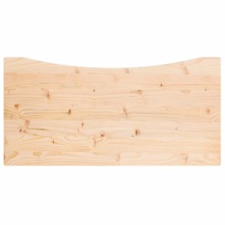 vidaXL Piano Scrivania 100x60x2,5 cm in Legno Massello di Pino