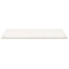 vidaXL Piano Scrivania Bianco 100x50x2,5 cm in Legno Massello di Pino