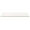 vidaXL Piano Scrivania Bianco 110x55x2,5 cm in Legno Massello di Pino