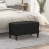 vidaXL Panca Nera 70x35x41 cm in Similpelle