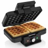 Tristar Piastra per Waffle 1000 W per 2 Waffle Nera