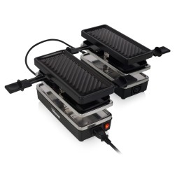 Tristar Griglia per Raclette 4 Persone RA-2742 800W 23,8x10,4cm Nera