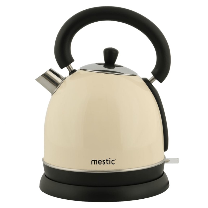 Mestic Bollitore Elettrico MWC-180 Retrò 1,8 L Crema e Nero