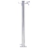 vidaXL Colonna d'Acqua da Giardino 40 cm Acciaio Inox Rotonda