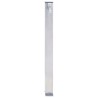 vidaXL Colonna d'Acqua da Giardino 80 cm Acciaio Inox Quadrato