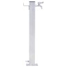 vidaXL Colonna d'Acqua da Giardino 80 cm Acciaio Inox Quadrato