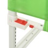 vidaXL Sponda Letto di Sicurezza per Bambini Verde 100x25 cm Tessuto