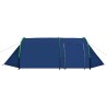 vidaXL Tenda da Campeggio per 4 Persone Blu Marino/Verde