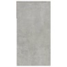 vidaXL Tavolino Consolle Grigio Cemento 100x39x75 cm Legno ingegnerizzato