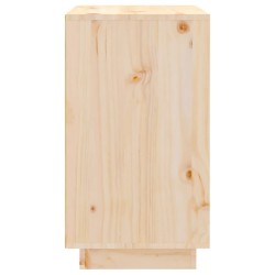 vidaXL Portabottiglie 55,5x34x61 cm in Legno Massello di Pino