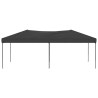 vidaXL Tenda per Feste Pieghevole Antracite 3x6 m