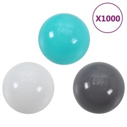 vidaXL Palline da Gioco 1000 pz Multicolori