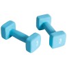 Pure2Improve Set Manubri 2x3 kg in Neoprene Blu