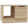    Tavolino da Salotto Rovere Sonoma 50x50x36 cm Legno ingegnerizzato