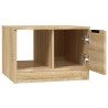    Tavolino da Salotto Rovere Sonoma 50x50x36 cm Legno ingegnerizzato